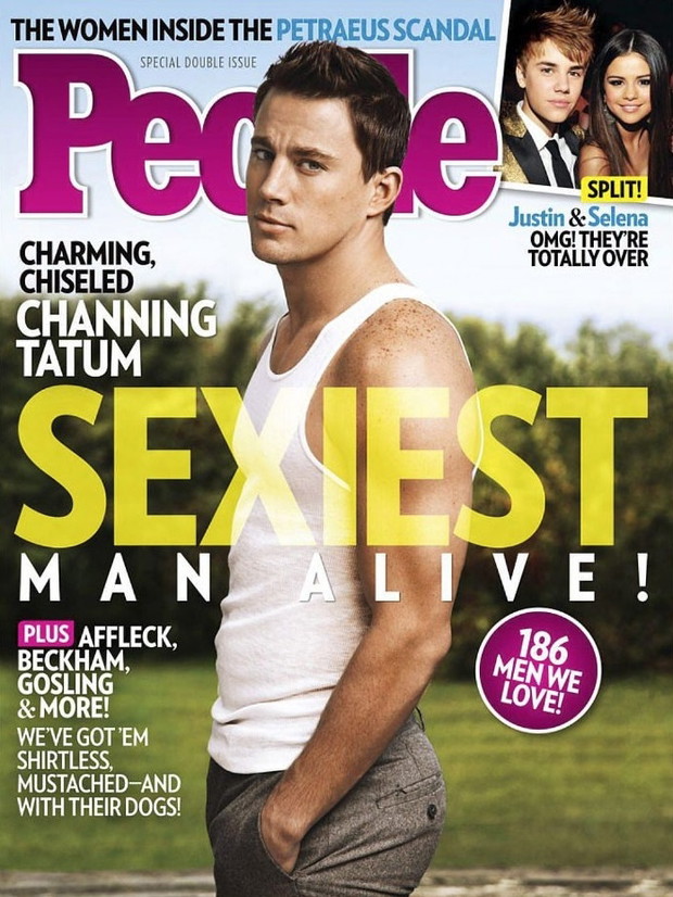 Channing Tatum - najseksowniejszy mężczyzna świata 2012 roku według magazynu People