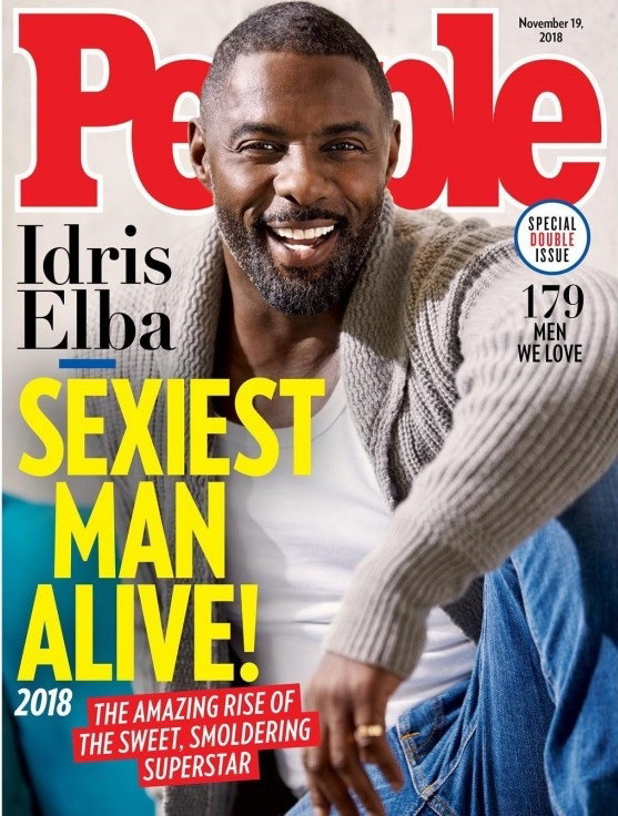 Idris Elba - najseksowniejszy mężczyzna świata 2018 roku wedłg magazynu People
