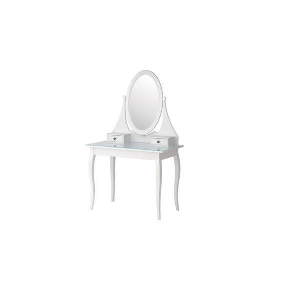 Jak w buduarze: Toaletka HEMNES, 699 zł, IKEA