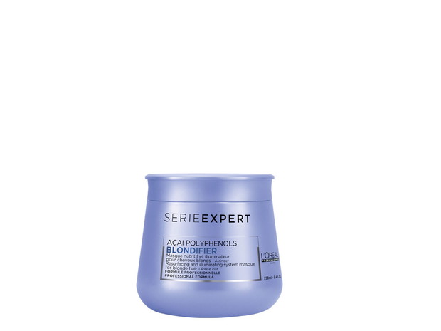 Maska do włosów Blondifier SerieExpert z wybranym pigmentem, L’Oreal Professionnel, cena zestawu z wybranym pigmentem ok. 85 zł.