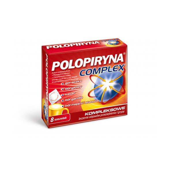 Polopiryna, cena ok. 10 zł (opakowanie 8 saszetek)