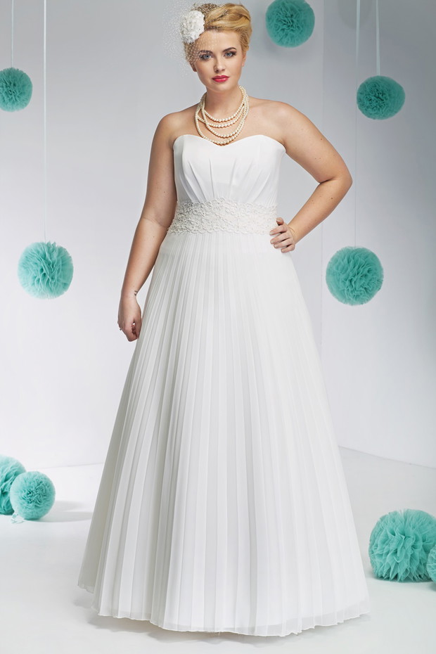 suknia ślubna Annais Bridal plisowana