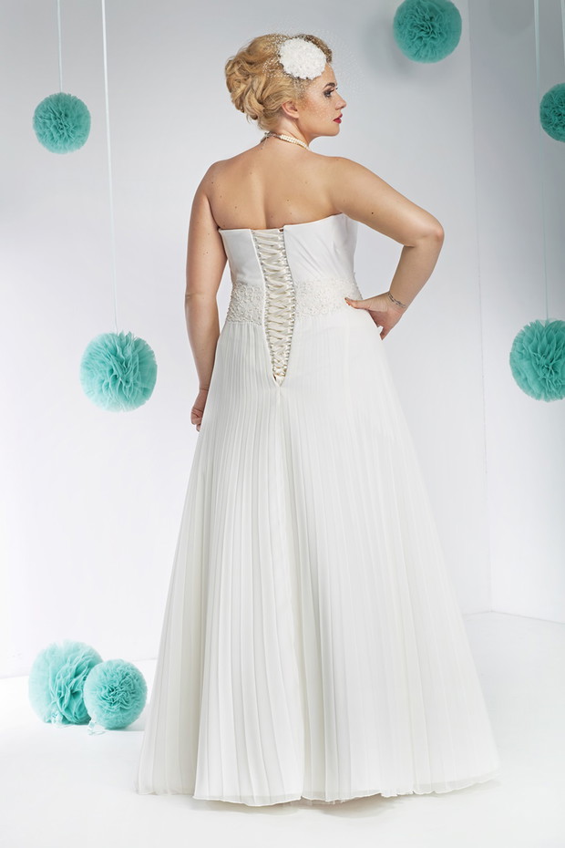 suknia ślubna Annais Bridal plisowana