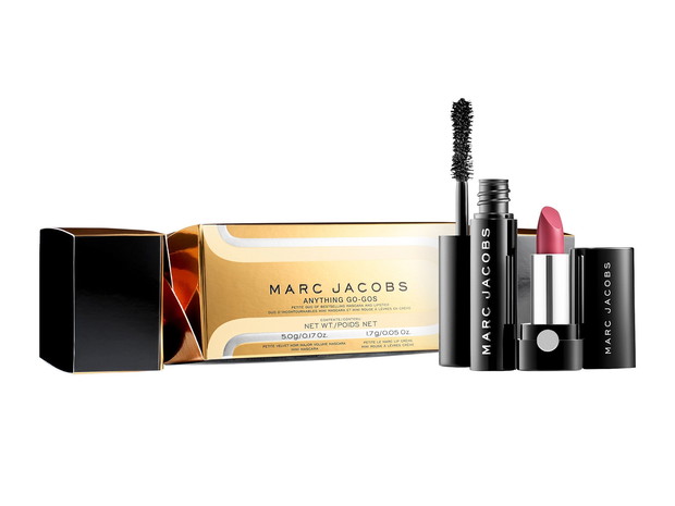 MARC JACOBS BEAUTY Anything Go-Gos Zestaw bestsellerów marki: minimaskara Velvet Noir oraz minipomadka Le Marc cena 79 zł