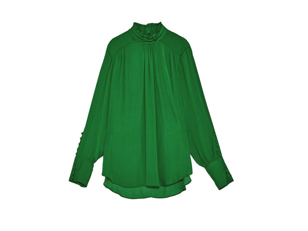 Zielona koszula Zara, cena, ok. 199,90 zł