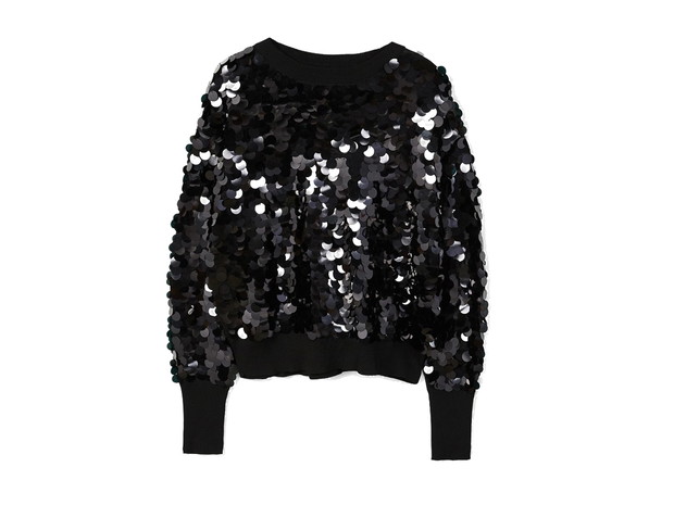 Cekinowy sweter Mango, cena, ok. 199,90 zł