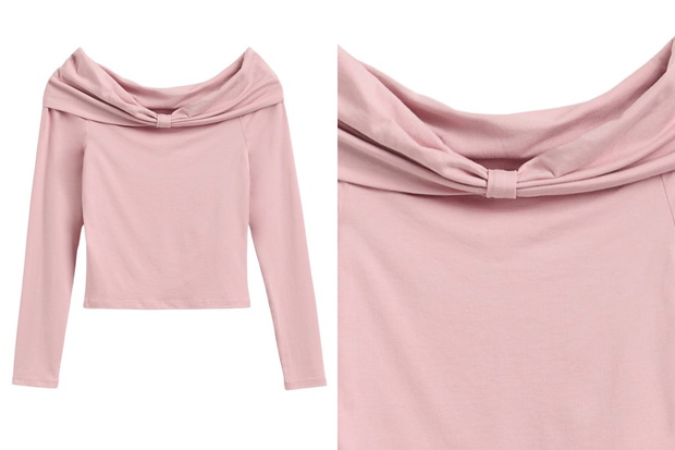 Longsleeve z Reserved to trend coquette