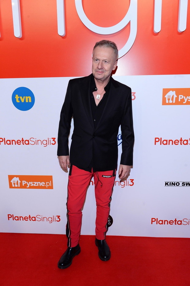 Bogusław Linda na premierze filmu „Planeta singli 3”