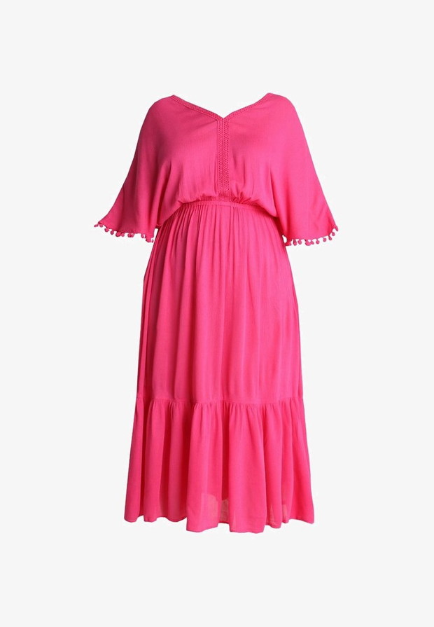 Sukienka odcinana pod biustem Simple Be/Zalando.pl, cena ok. 113,40 zł