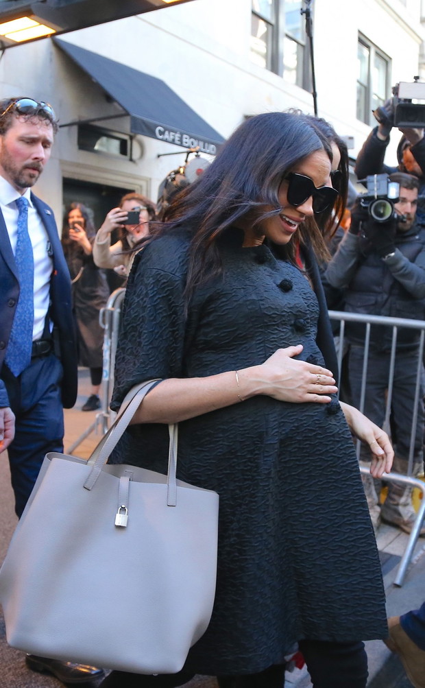 Meghan Markle, enceinte,  quitte le restaurant français Cafe Boulud à New York