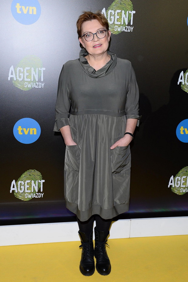 Krystyna Czubówna na konferencji programu „Agent-Gwiazdy 4”