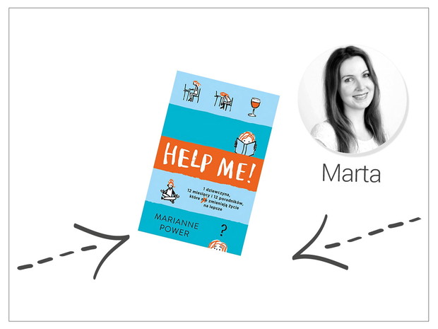 Książka „Help me” autorstwa Marianne Power, cena: ok. 30 zł