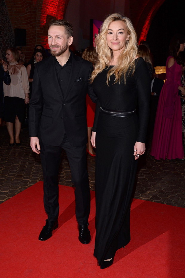 Martyna Wojciechowska i Przemysław Kossakowski na Telekamerach 2019