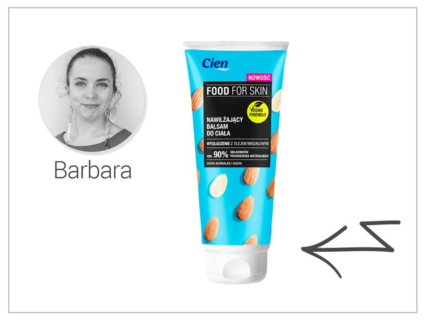 Nawilżający balsam do ciała, Food for Skin, cena: 7,99 zł