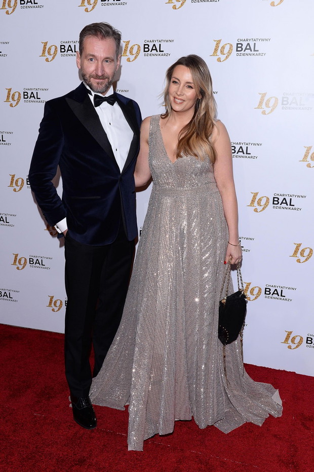 Piotr Kraśko i Karolina Ferenstein-Kraśko na Balu Dziennikarzy 2019