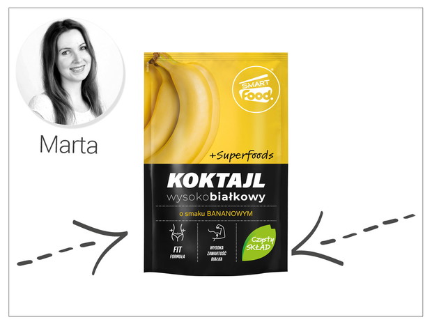 Proteinowe koktajle SmartFood, cena: 4,99 zł za saszetkę