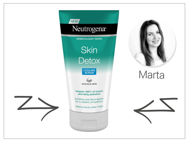Wygładzający peeling do twarzy Skin Detox marki Neutrogena, cena: ok. 20 zł