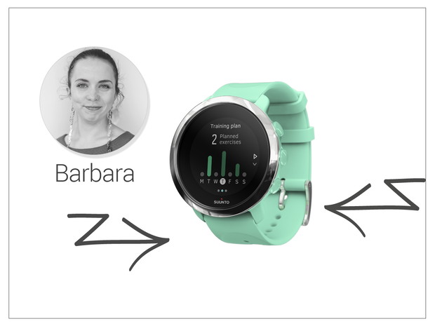 Zegarek do biegania Suunto 3 Fitness