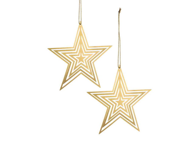 Gwiazdki na choinkę, H&M Home - cena 13.90 zł za 2 sztuki