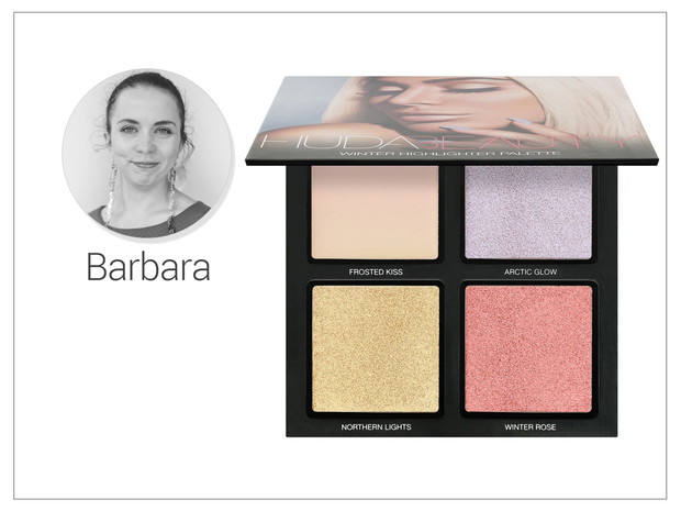 HUDA BEAUTY, Highlighter Palette Winter Solstice, cena ok. 230 zł