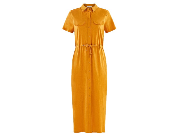 Koszulowa sukienka maxi, Promod, cena ok. 119,90 zł