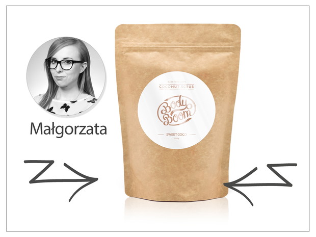 Peeling kokosowy Sweet Coco od BodyBoom, cena ok.75 zł