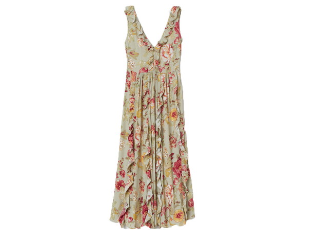 Sukienka maxi w kwiaty, H&M, cena ok. 149,99 zł