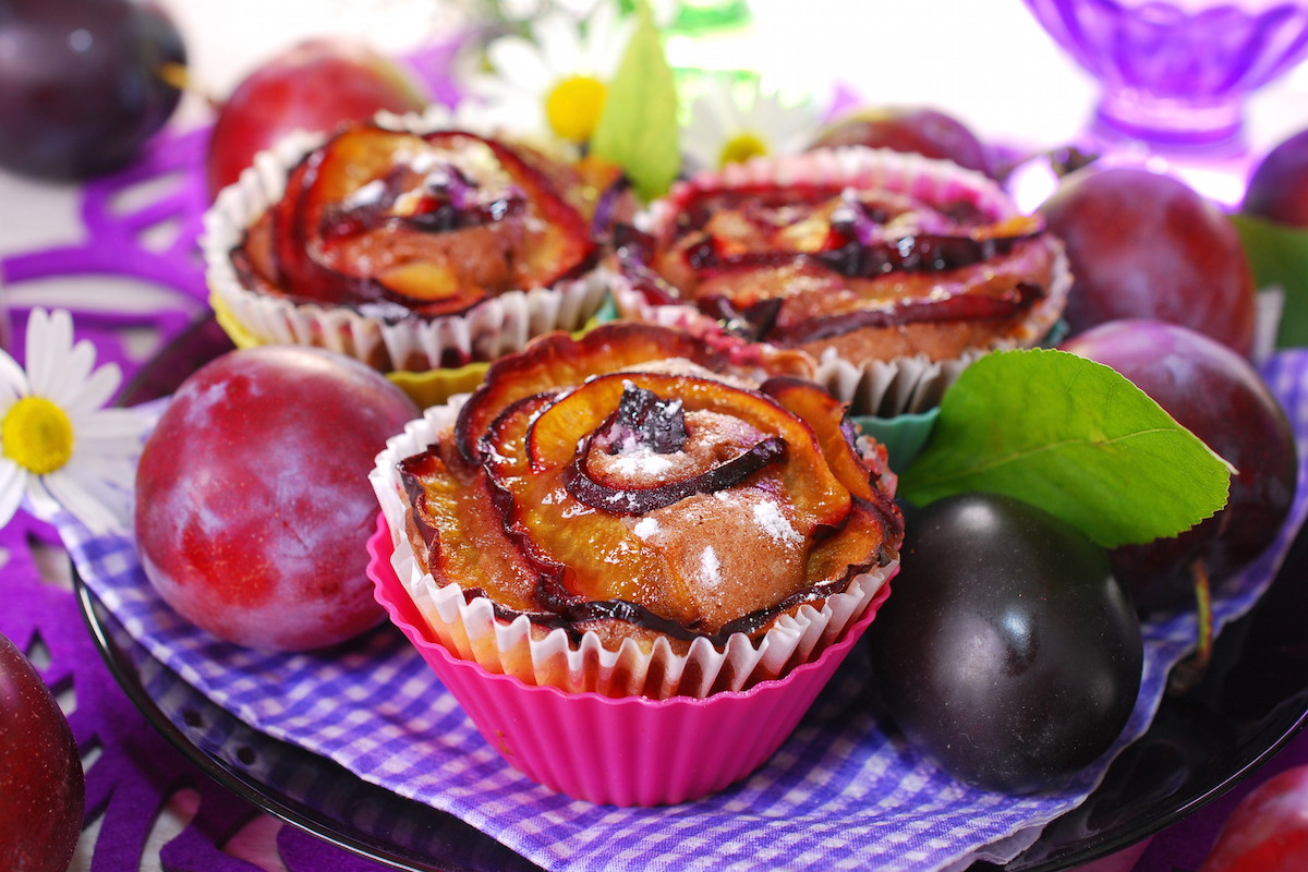 muffiny ze śliwkami
