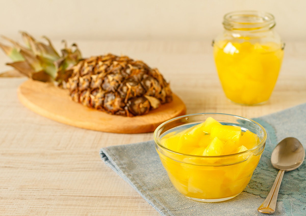 Ananas w syropie