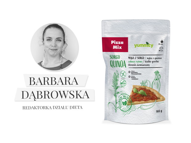 Bezglutenowy spód do pizzy na zakwasie, Yummity, cena ok. 13 zł