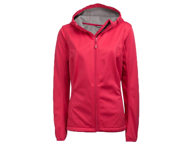 Czerwony softshell z kapturem, Outhorn, cena ok. 99,99 zł