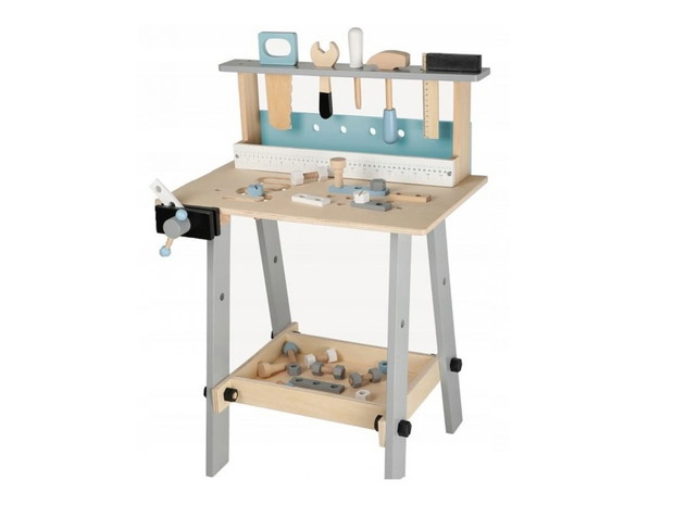 Drewniany warsztat Eco Toys, cena 189 zł