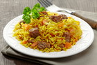 risotto z baraniną