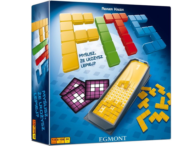 Gra planszowa Fits, Egmont, cena ok. 120 zł