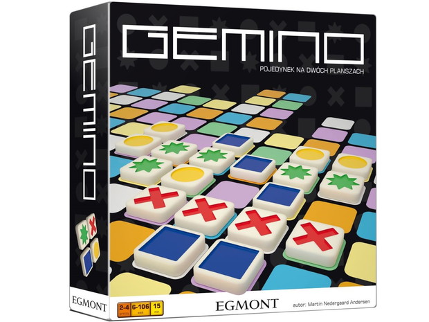 Gra planszowa Gemino, Egmont, cena ok. 90 zł