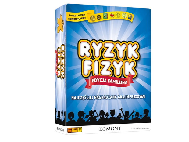 Gra planszowa Ryzyk Fizyk, Egmont, cena ok. 80 zł