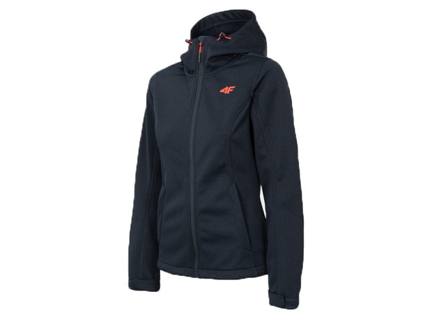 Granatowy softshell, 4F, cena ok. 199,99 zł