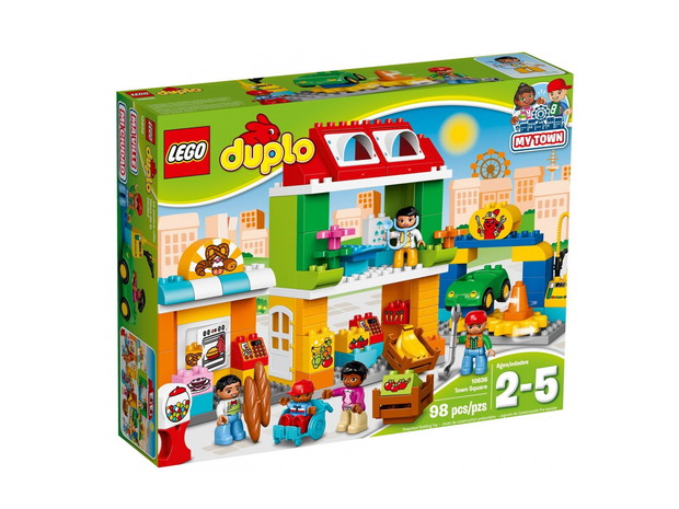 Klocki Wesołe Miasteczko Lego Duplo, cena 290 zł