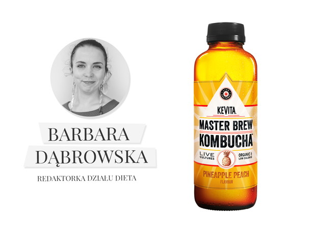 Napój kombucha ananas-brzoskwinia, Kevita, cena 14,99