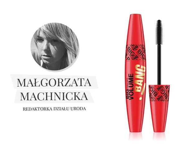 Tusz do rzęs Big Volume Bang!, Eveline, cena 15,99 zł