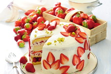 Tort z mascarpone i galaretką