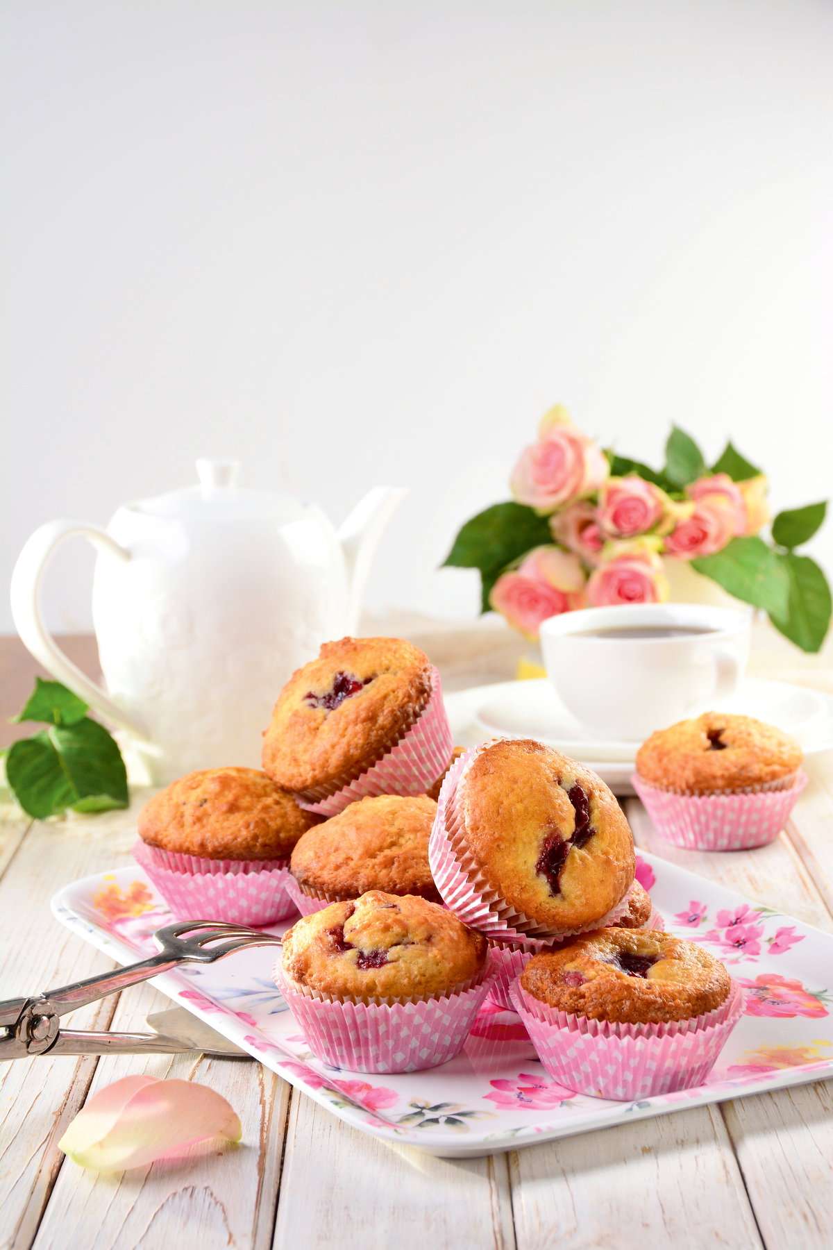 Muffinki z marmoladką