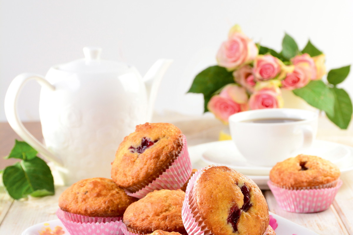Muffinki z marmoladką