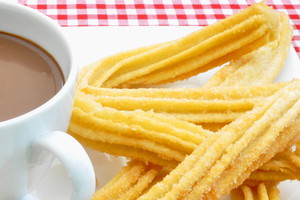 Churros, kuchnia hiszpańska, deser