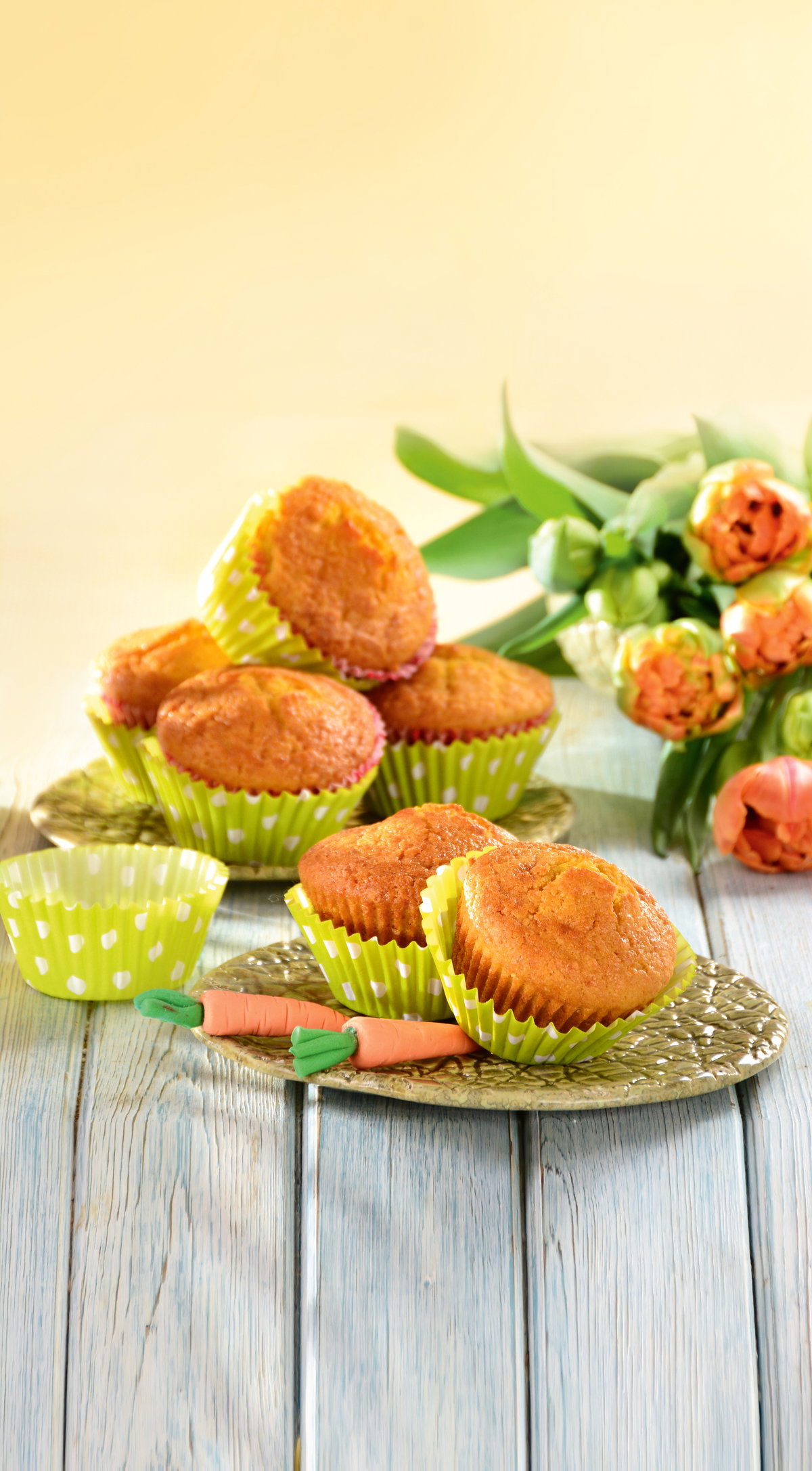 Muffinki marchewkowe