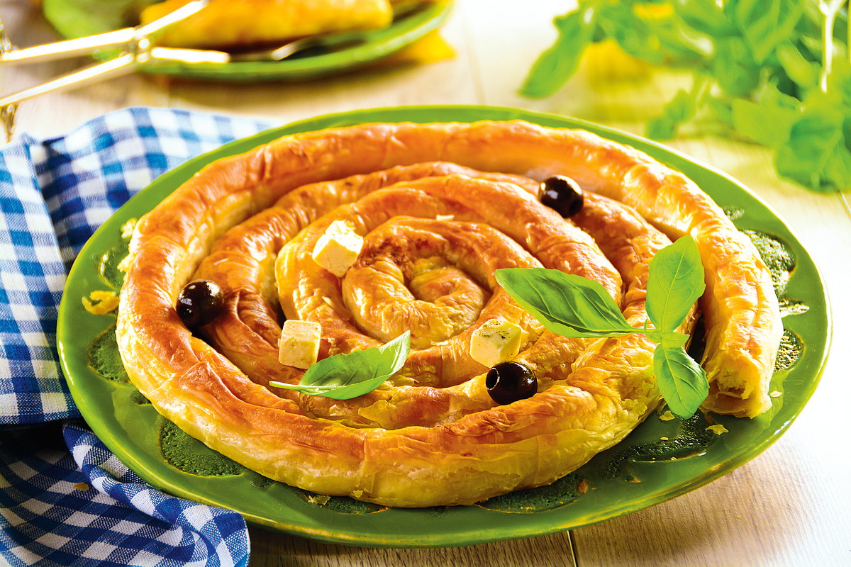 Burek - serowy ślimak