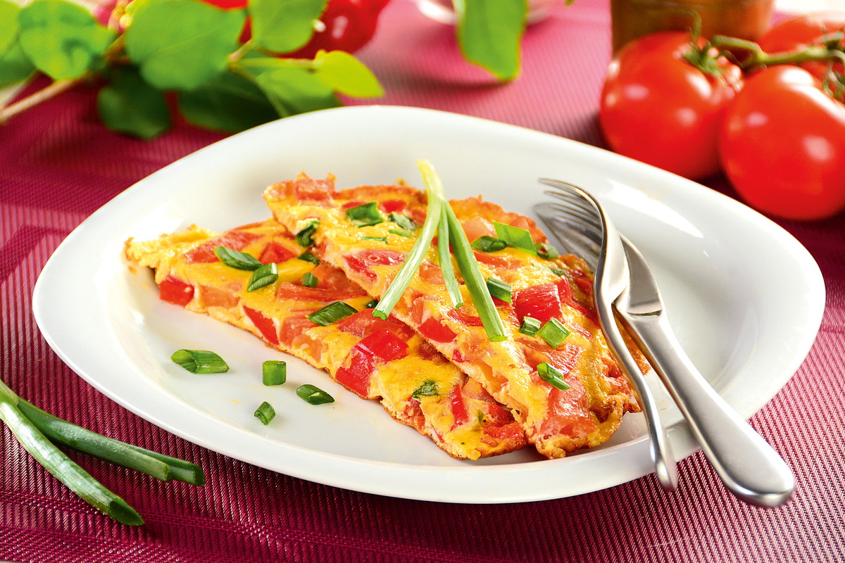 Omlet z warzywami