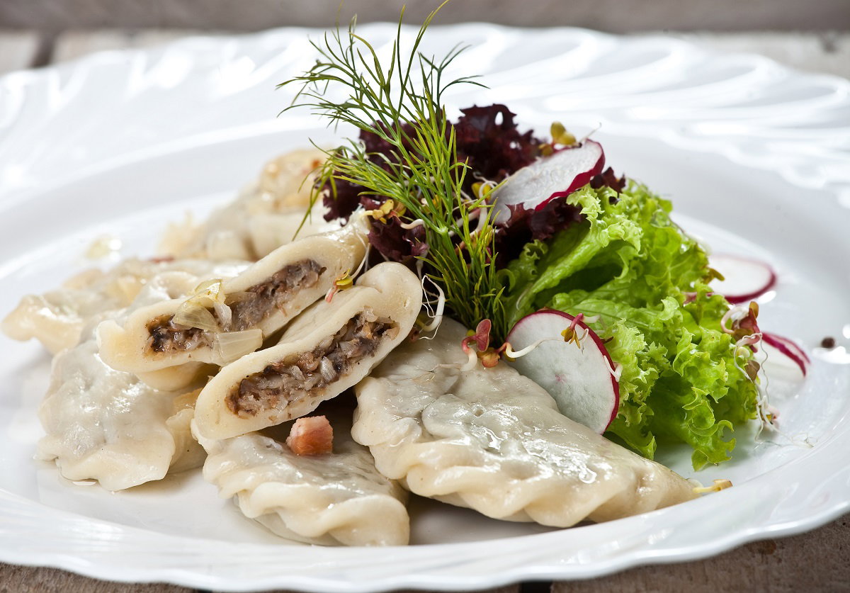 Pierogi litewskie z kaszą gryczaną