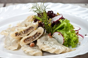 Pierogi litewskie z kaszą gryczaną