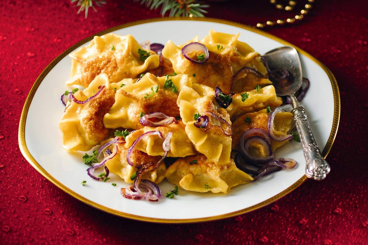 Pierogi z kapustą i grzybami